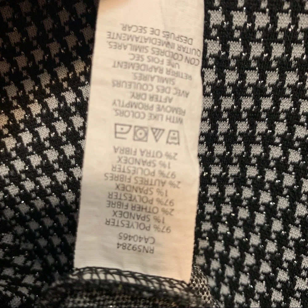 The Children’s Place Black/White Dress 16